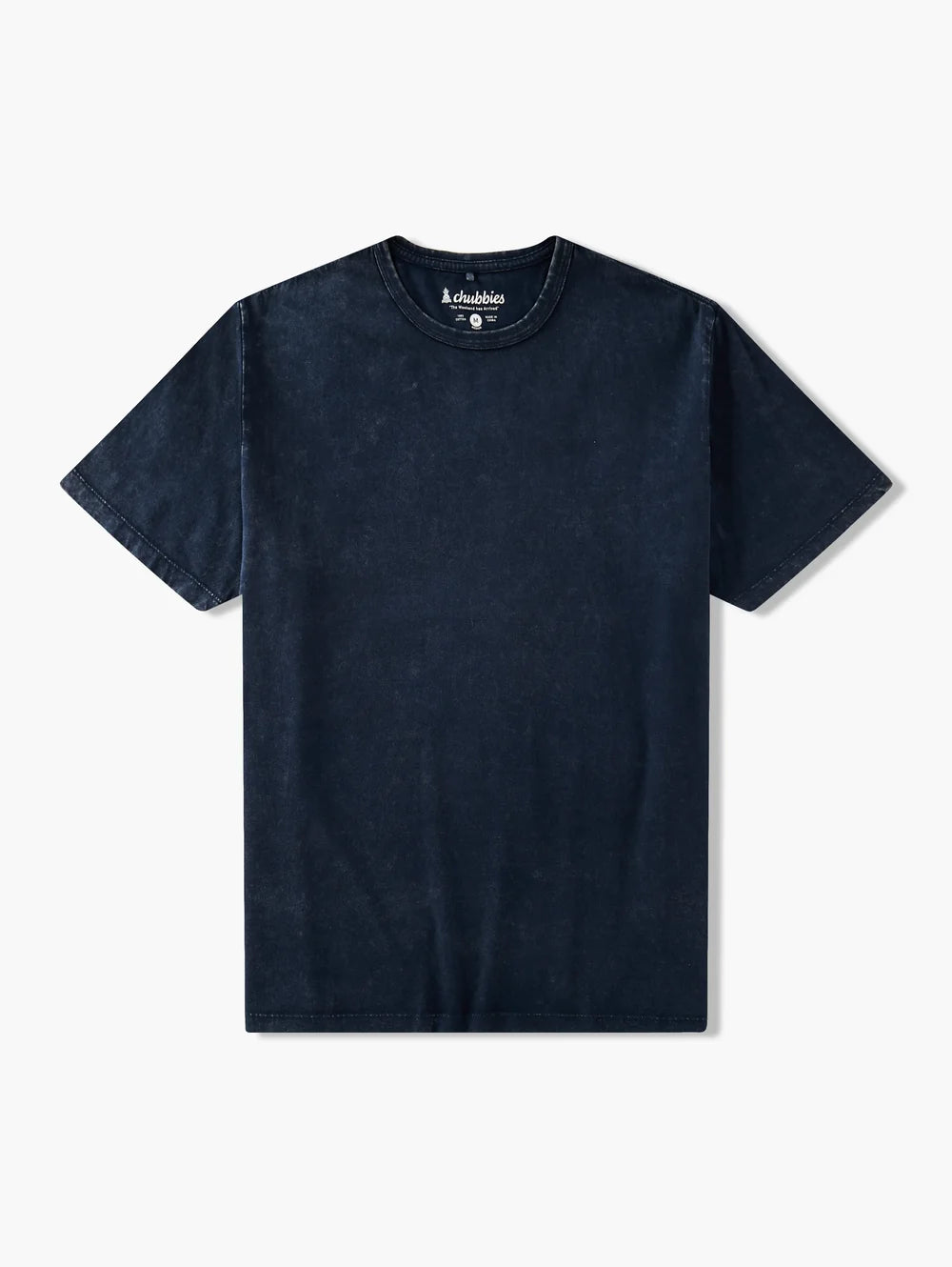 The 24/7, 365 (Essential Non Pocket T-Shirt) - Navy - Image 1 - Chubbies Shorts