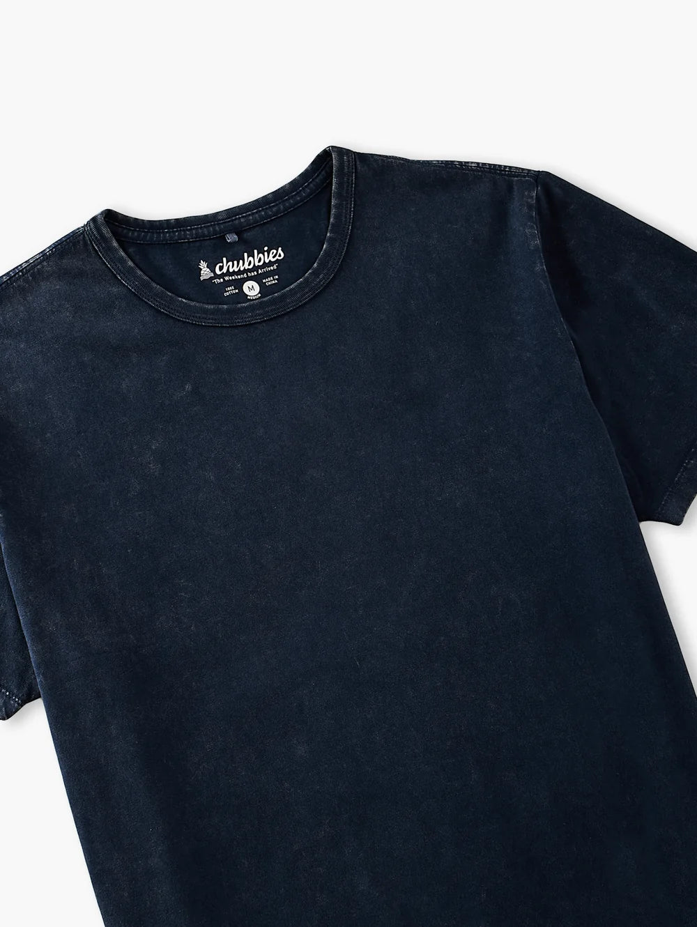 The 24/7, 365 (Essential Non Pocket T-Shirt) - Navy - Image 2 - Chubbies Shorts