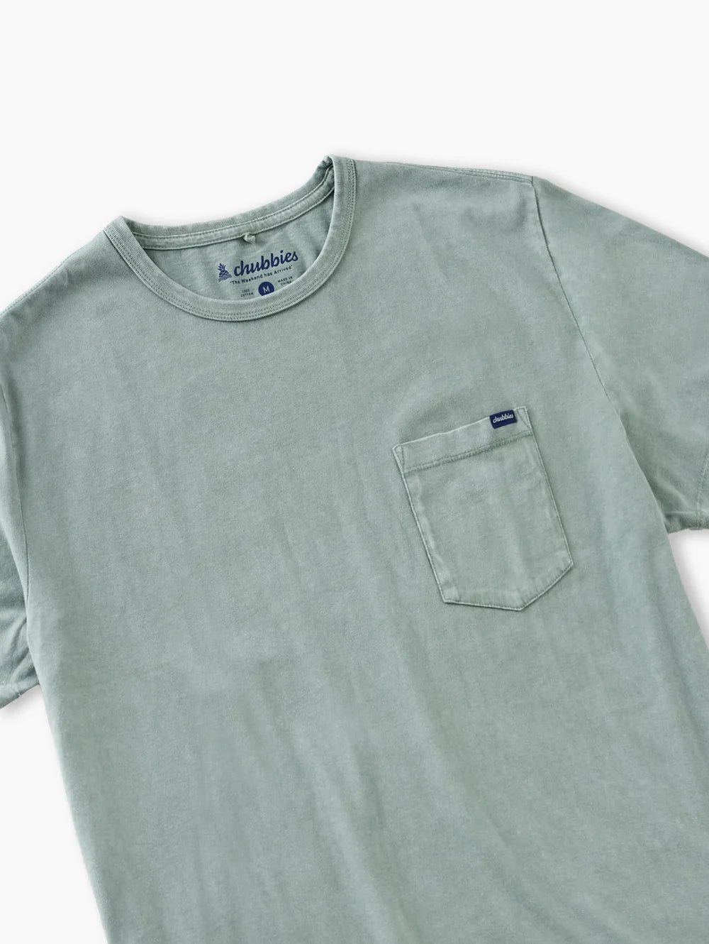 The 24/7, 365 (Essential Pocket T-Shirt) - Olive - Image 8 - Chubbies Shorts