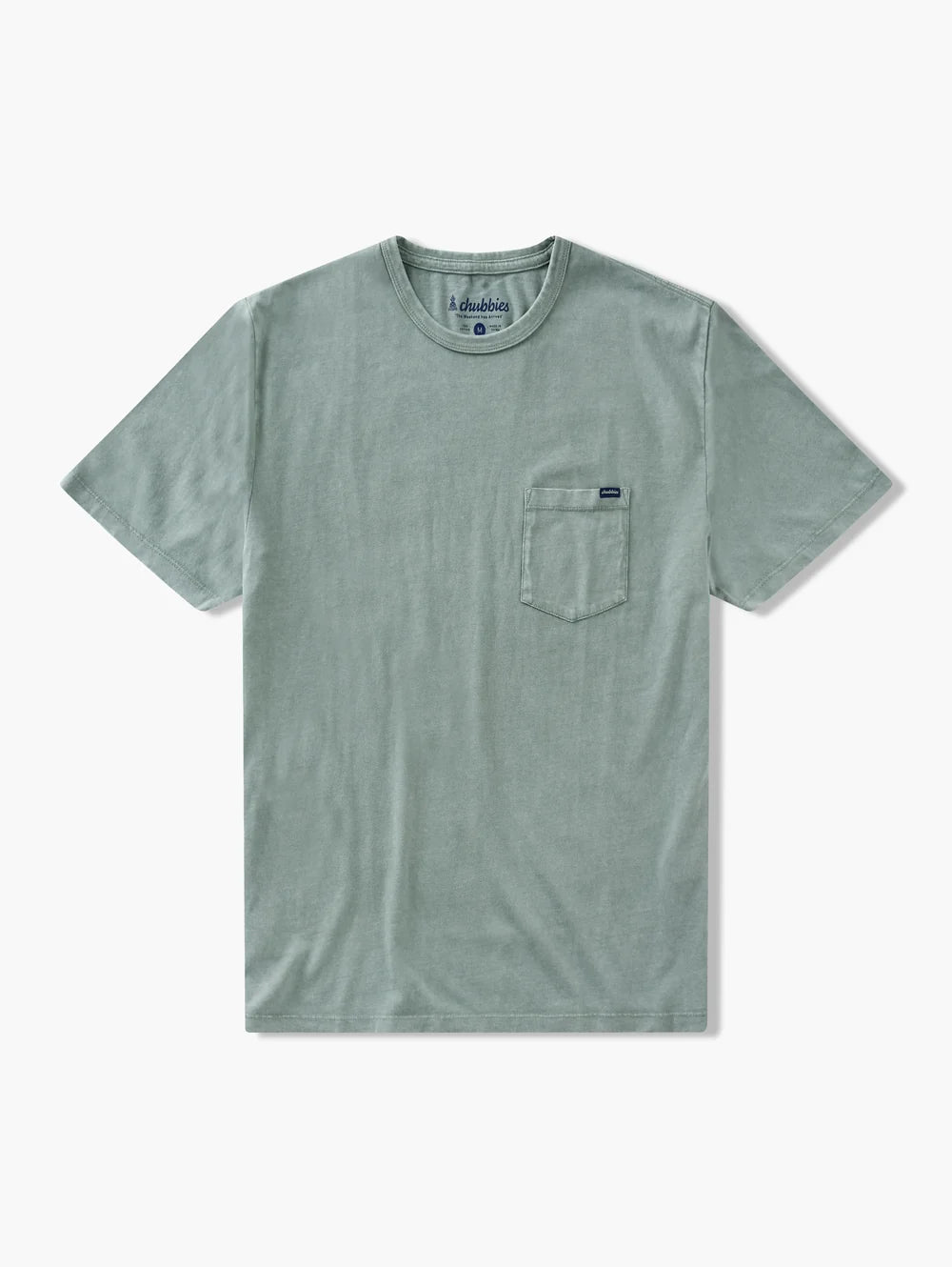 The 24/7, 365 (Essential Pocket T-Shirt) - Olive - Image 6 - Chubbies Shorts
