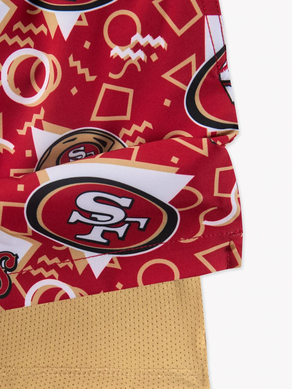 The 49ers Game Day Fit 5.5" (Classic Lined Swim) - Image 2 - Chubbies Shorts