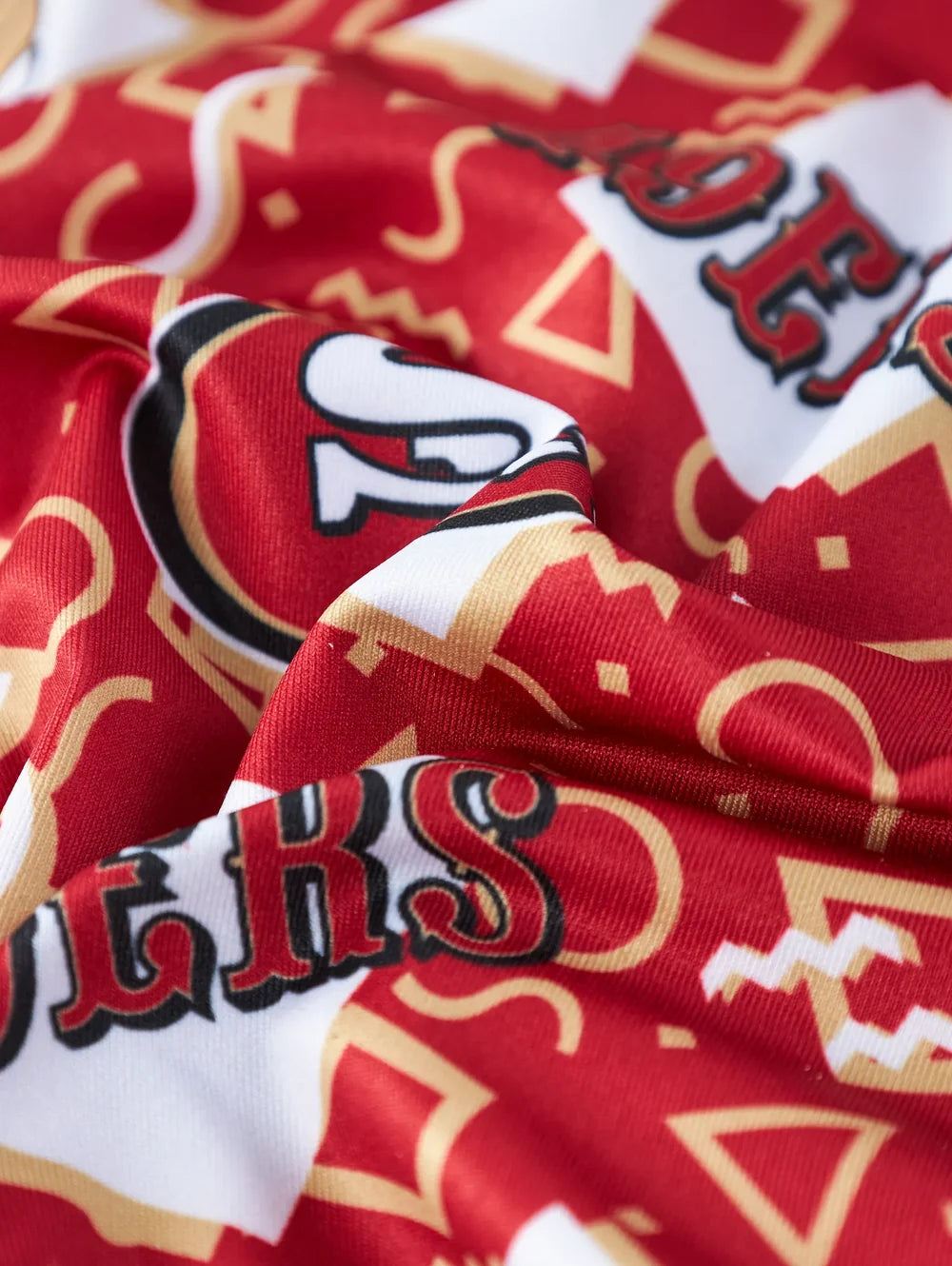 The 49ers Game Day Fit (Boys Performance Polo) - Image 3 - Chubbies Shorts