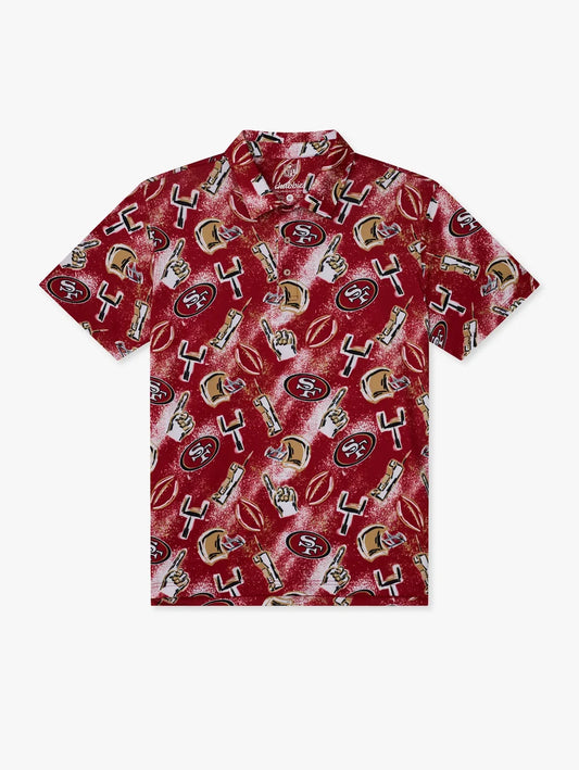 The 49ers First Round Fit (Polo) - Image 1 - Chubbies Shorts