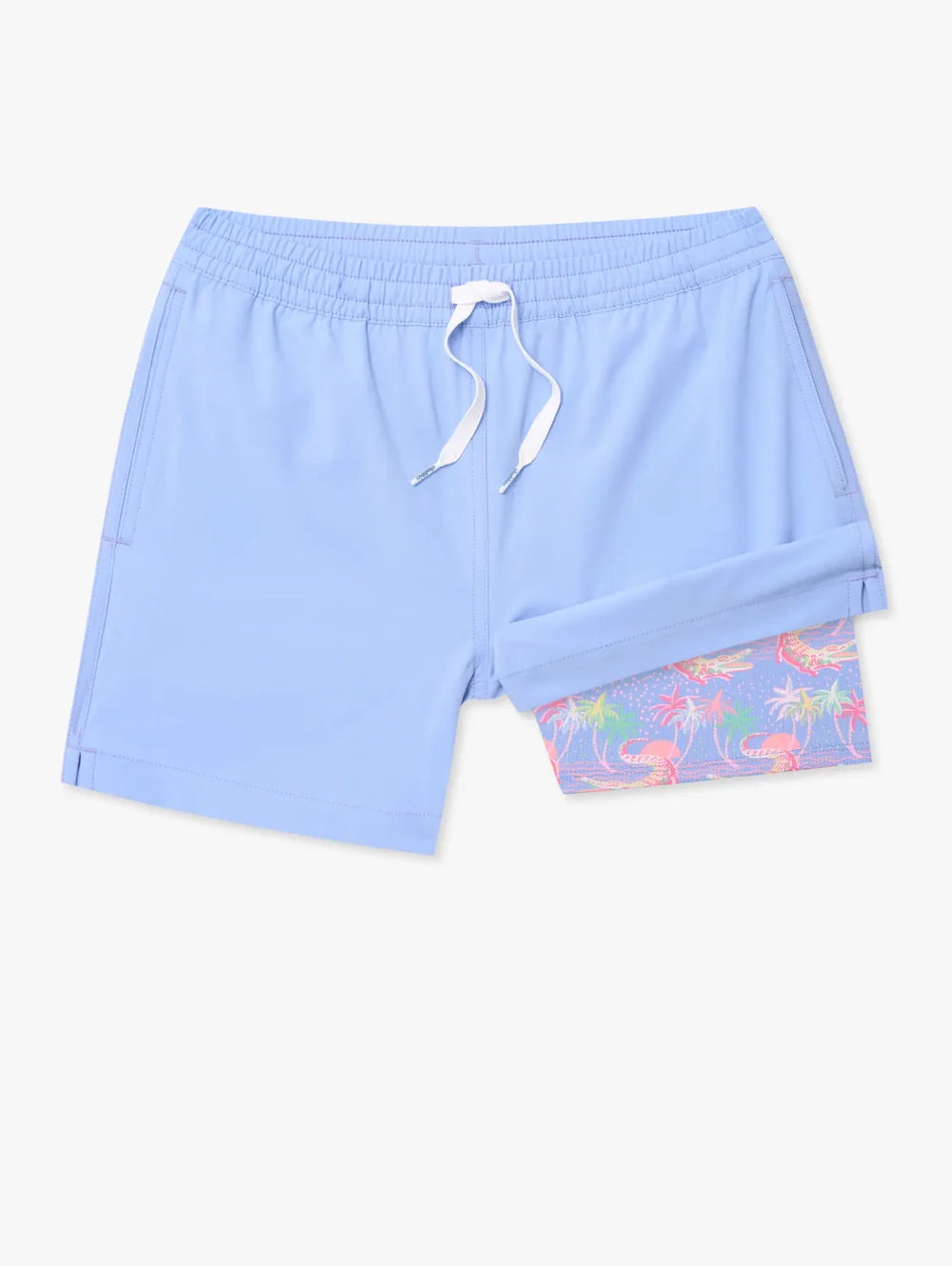 The Alpine Skies (Boys Lined Swim Trunk) - Image 1 - Chubbies Shorts