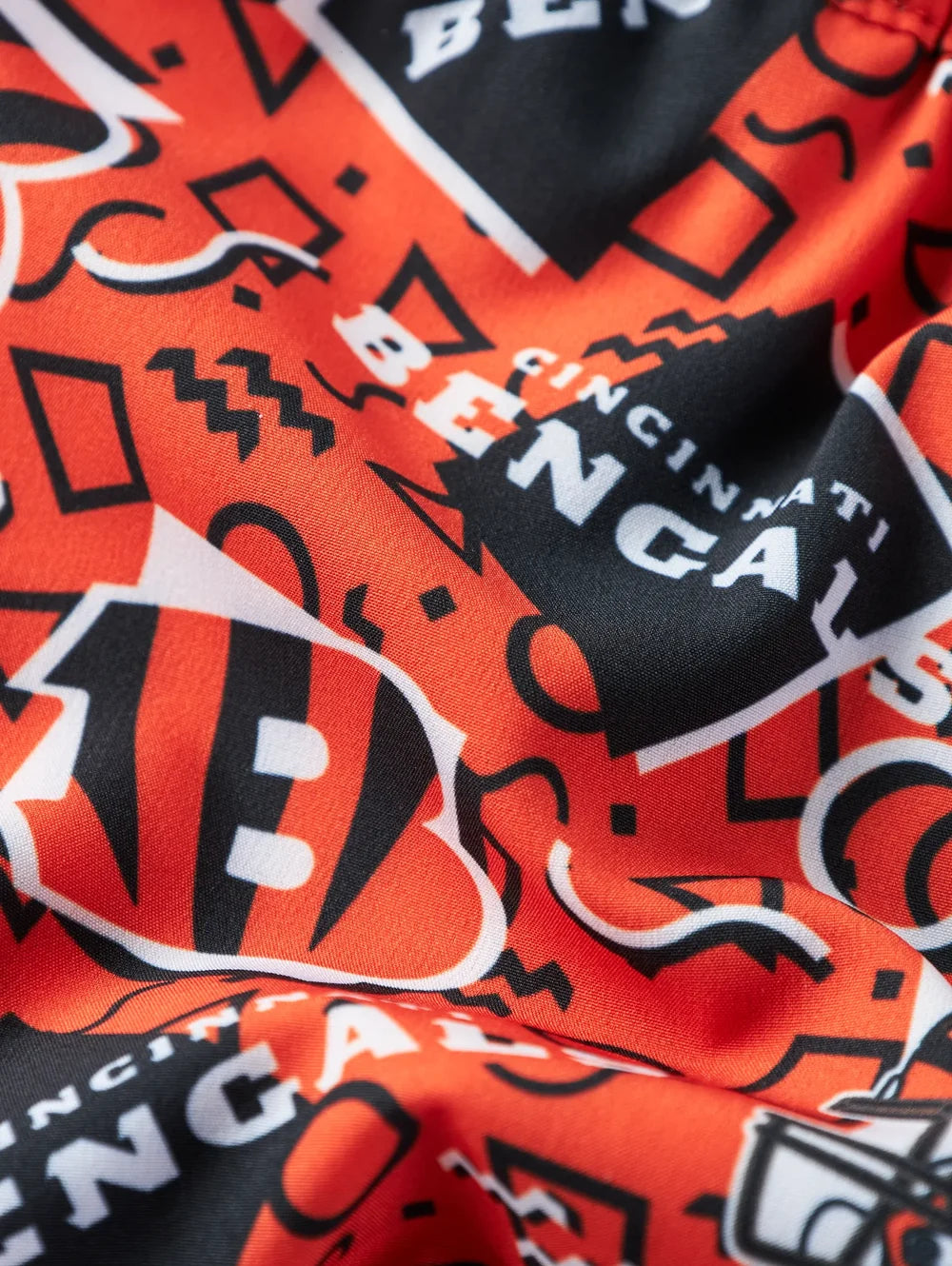 The Bengals Game Day Fit (Boys Classic Lined Trunk) - Image 3 - Chubbies Shorts