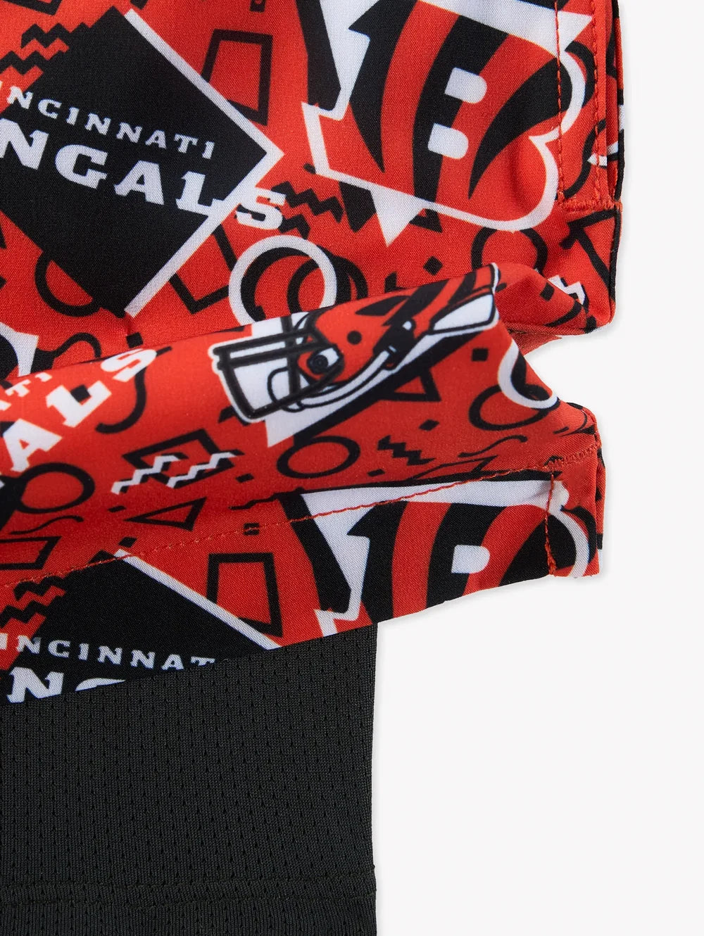 The Bengals Game Day Fit (Boys Classic Lined Trunk) - Image 2 - Chubbies Shorts