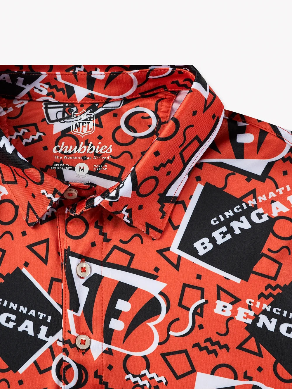 The Bengals Game Day Fit (Performance Polo) - Image 3 - Chubbies Shorts