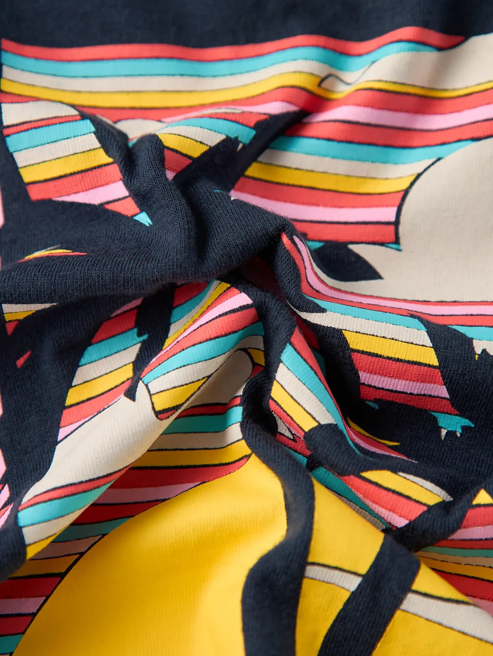 The Big Wave (Youth Non Pocket T-Shirt) - Navy - Image 3 - Chubbies Shorts
