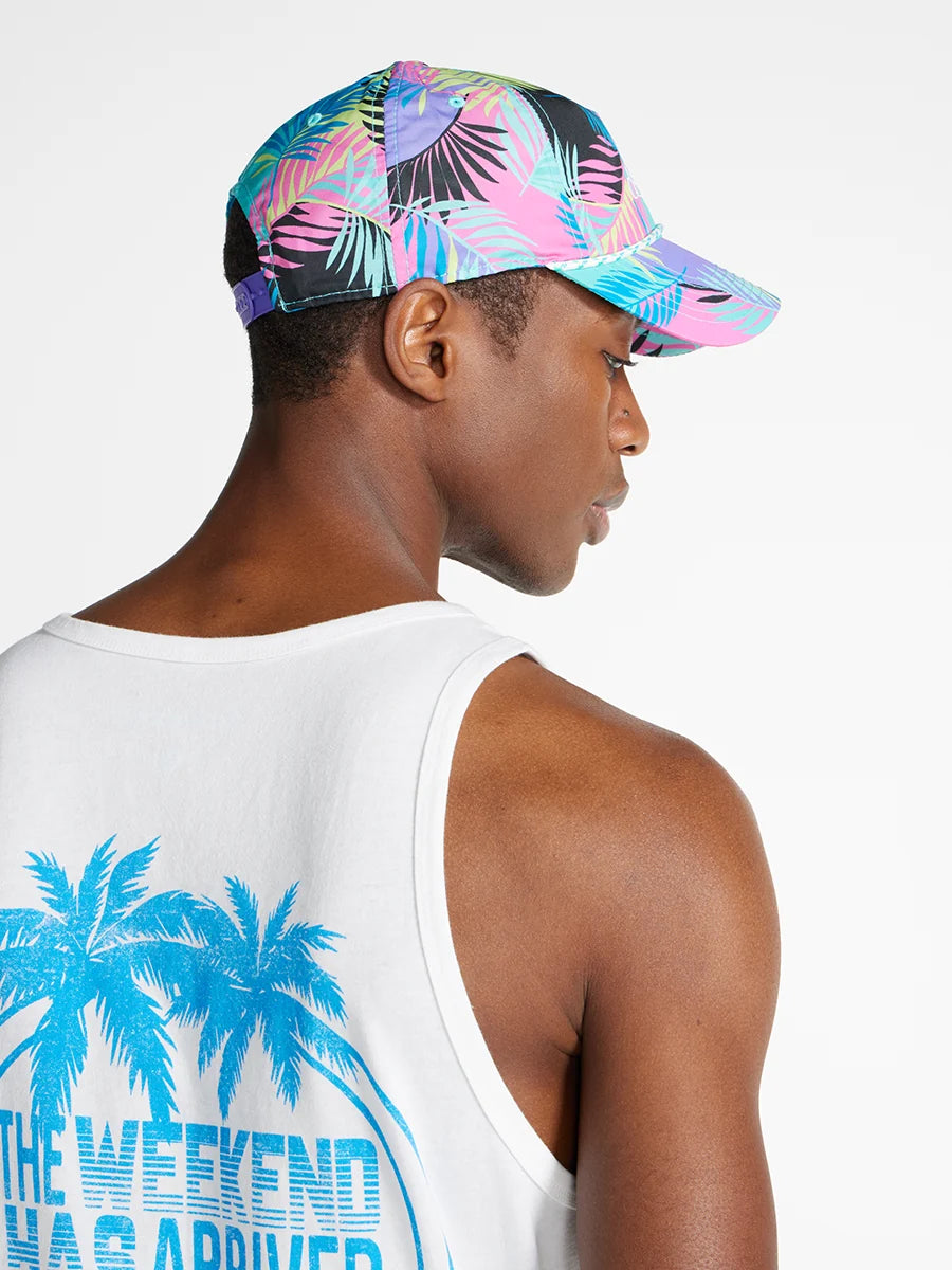 The Bright Palm Nylon Cord Hat - Image 3 - Chubbies Shorts