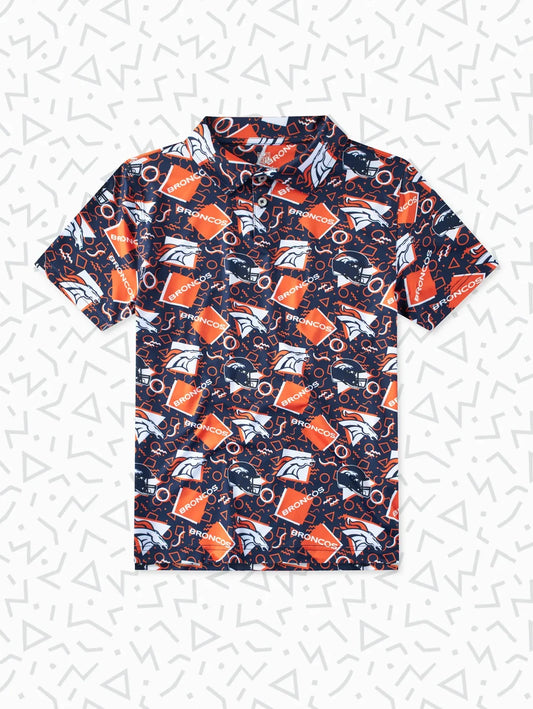 The Broncos Game Day Fit (Boys Performance Polo) - Image 1 - Chubbies Shorts