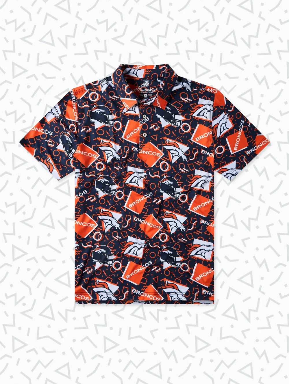 The Broncos Game Day Fit (Performance Polo) - Image 1 - Chubbies Shorts