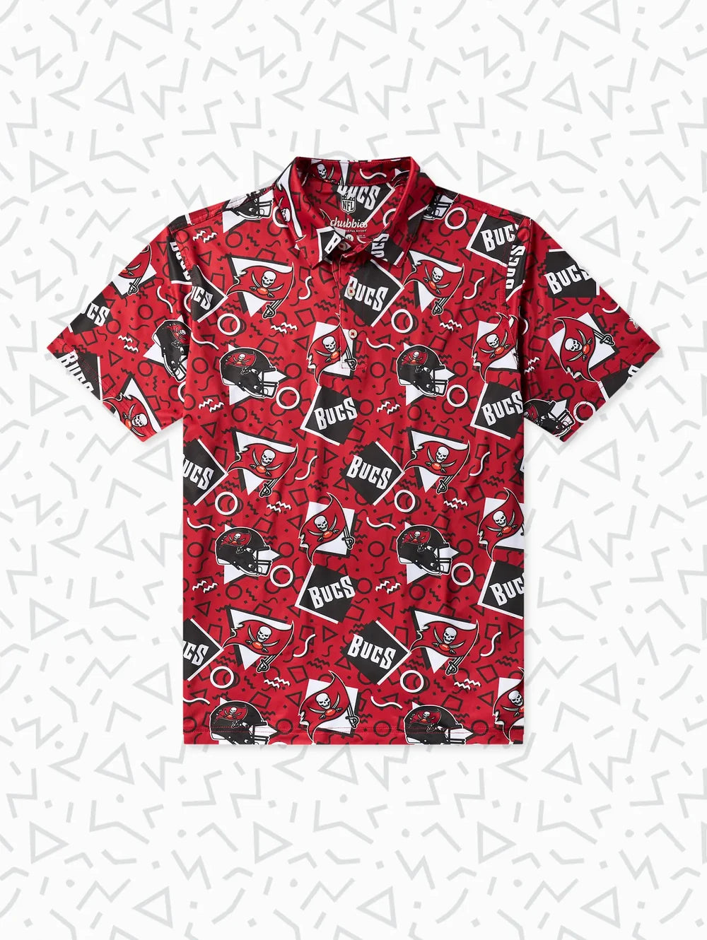 The Buccaneers Game Day Fit (Performance Polo) - Image 1 - Chubbies Shorts