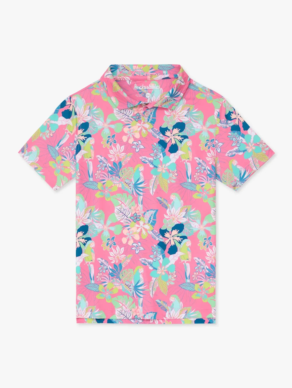 The Canopy (Boys Performance Polo)- Dusty - Image 1 - Chubbies Shorts