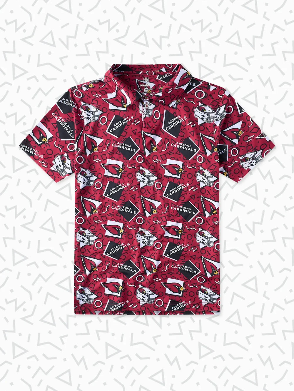 The Cardinals Game Day Fit (Boys Performance Polo) - Image 1 - Chubbies Shorts