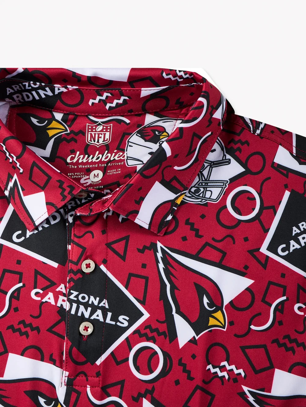 The Cardinals Game Day Fit (Performance Polo) - Image 2 - Chubbies Shorts