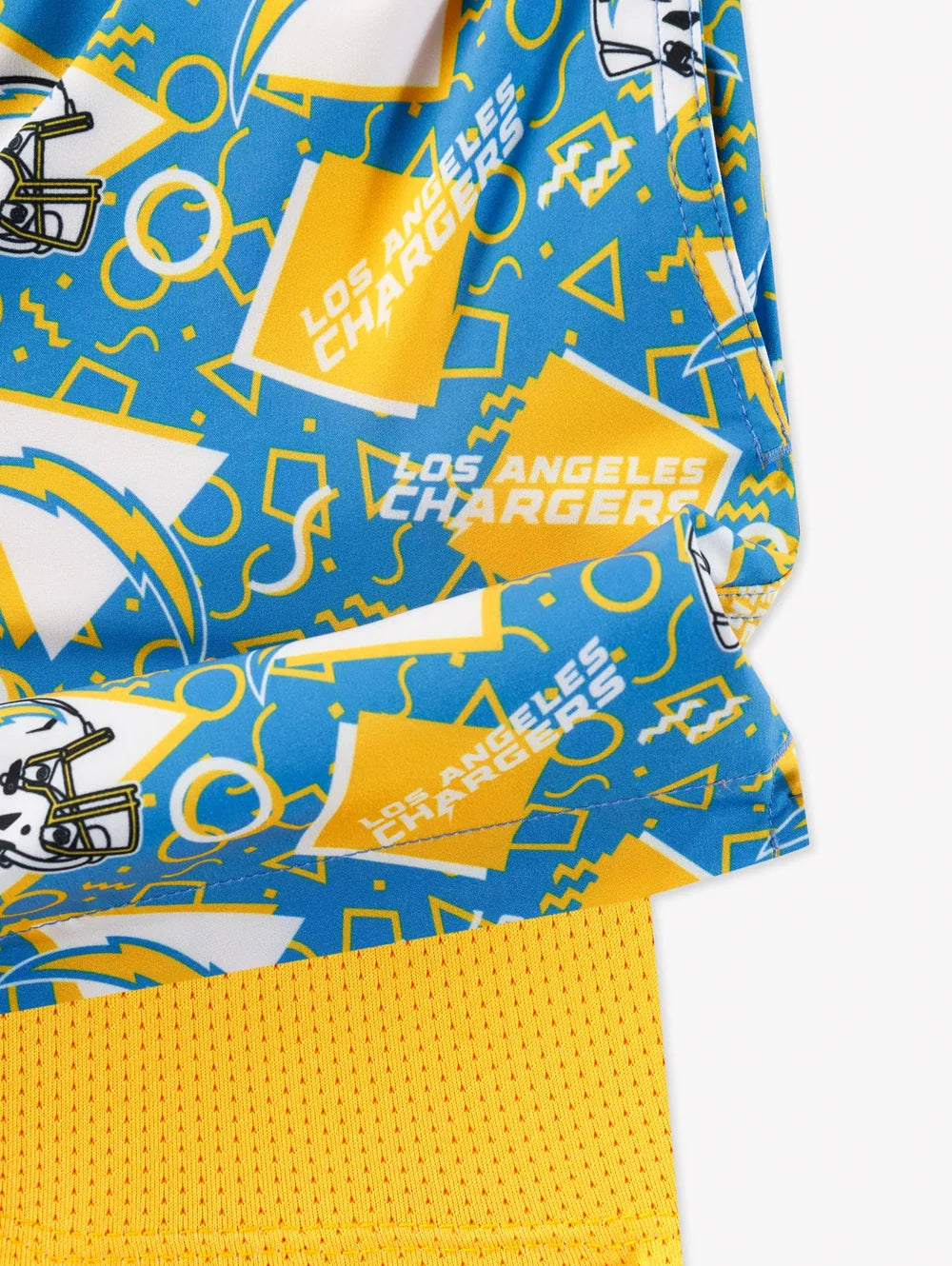 The Chargers Game Day Fit (Boys Classic Lined Trunk) - Image 3 - Chubbies Shorts