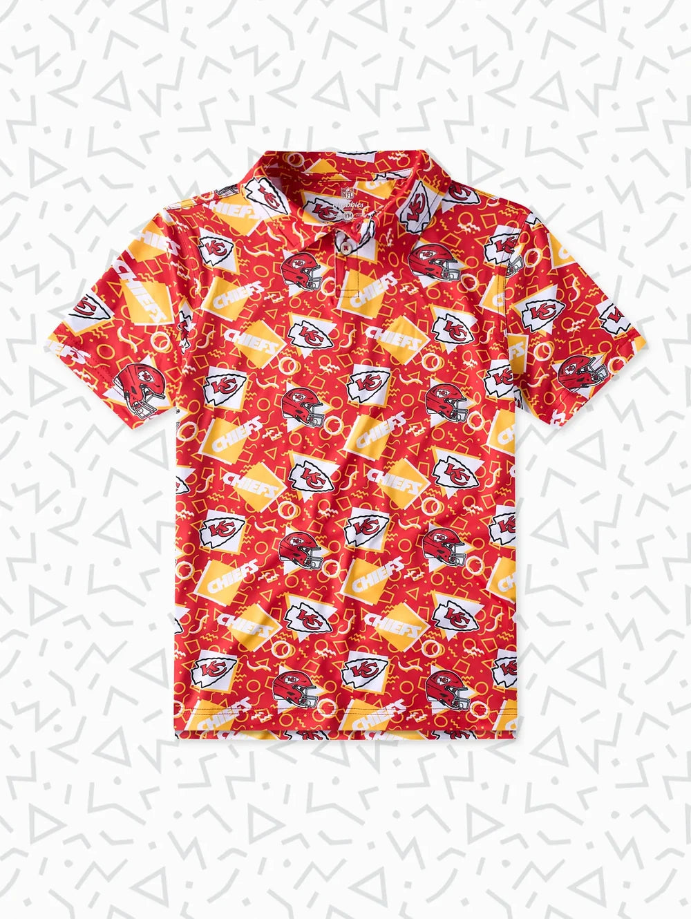 The Chiefs Game Day Fit (Boys Performance Polo) - Image 1 - Chubbies Shorts