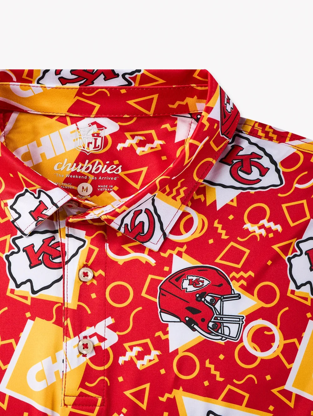 The Chiefs Game Day Fit (Performance Polo) - Image 2 - Chubbies Shorts