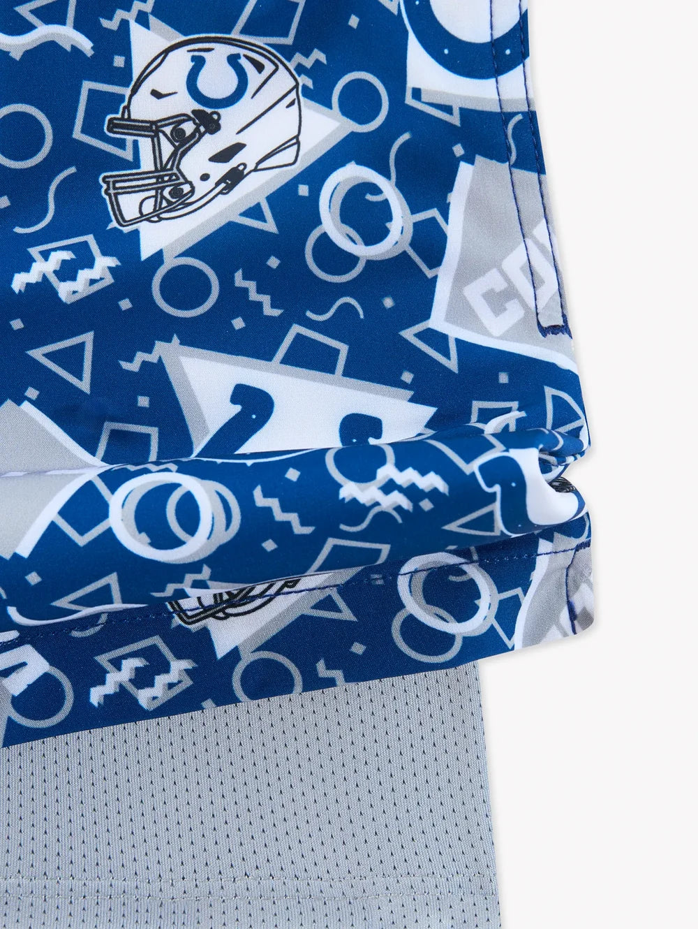 The Colts Game Day Fit (Boys Classic Lined Trunk) - Image 2 - Chubbies Shorts