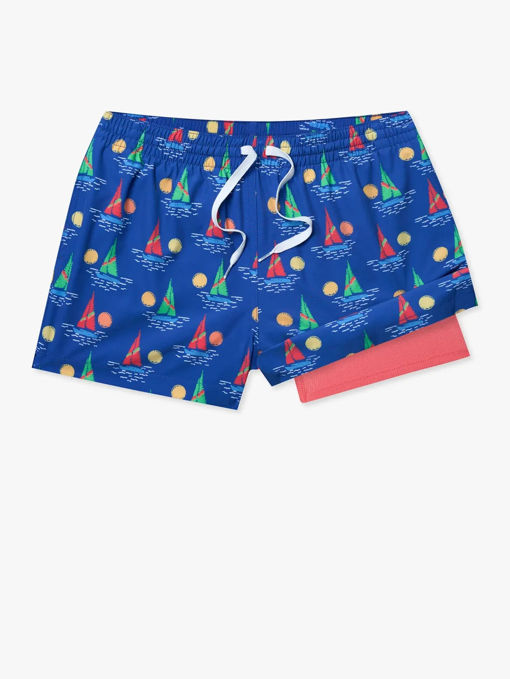 The Come Sail Aways 4" (Classic Lined Swim Trunk) - Image 1 - Chubbies Shorts
