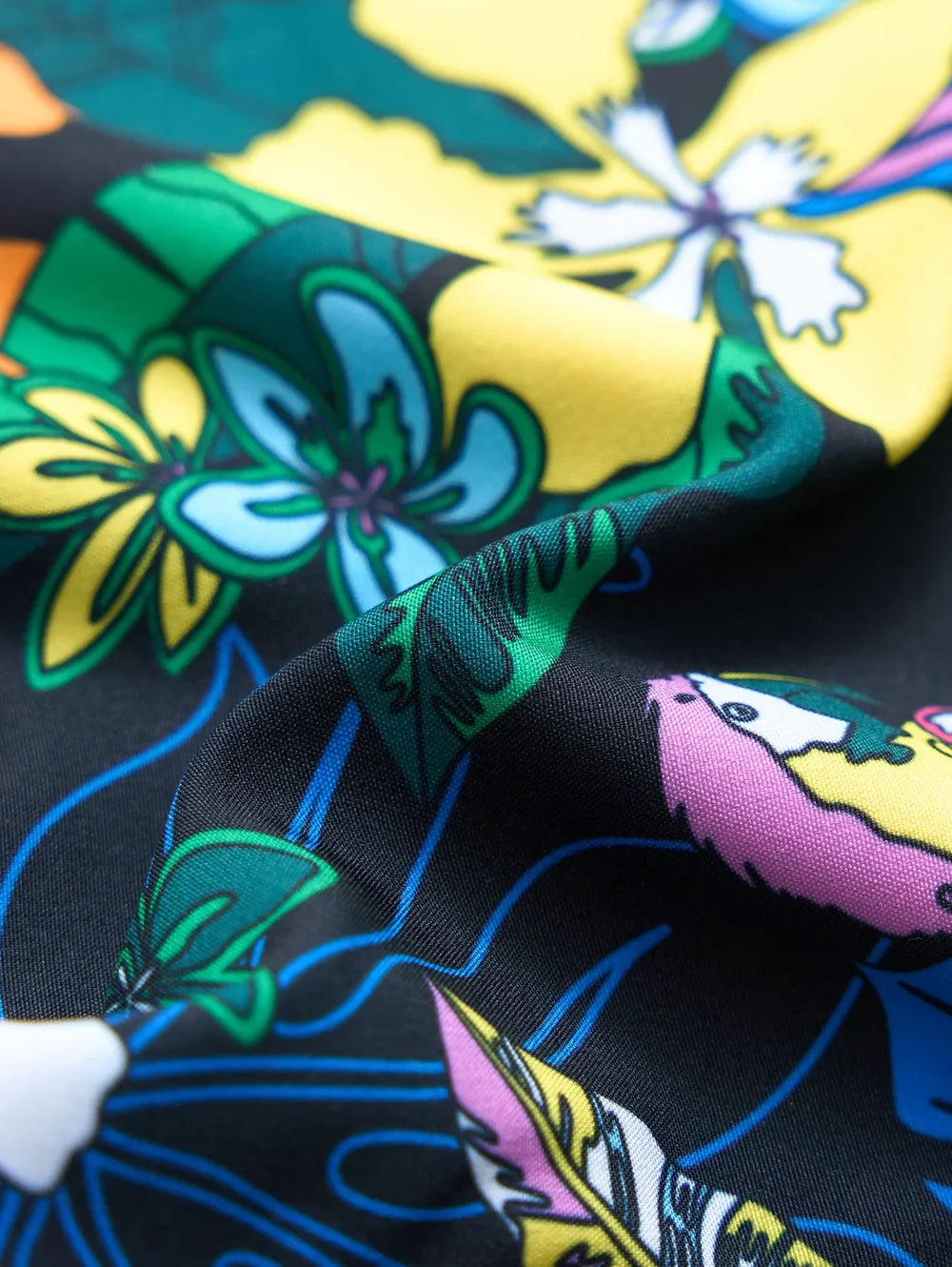 The Deep Florals (Boys Lined Swim Trunk) - Image 3 - Chubbies Shorts