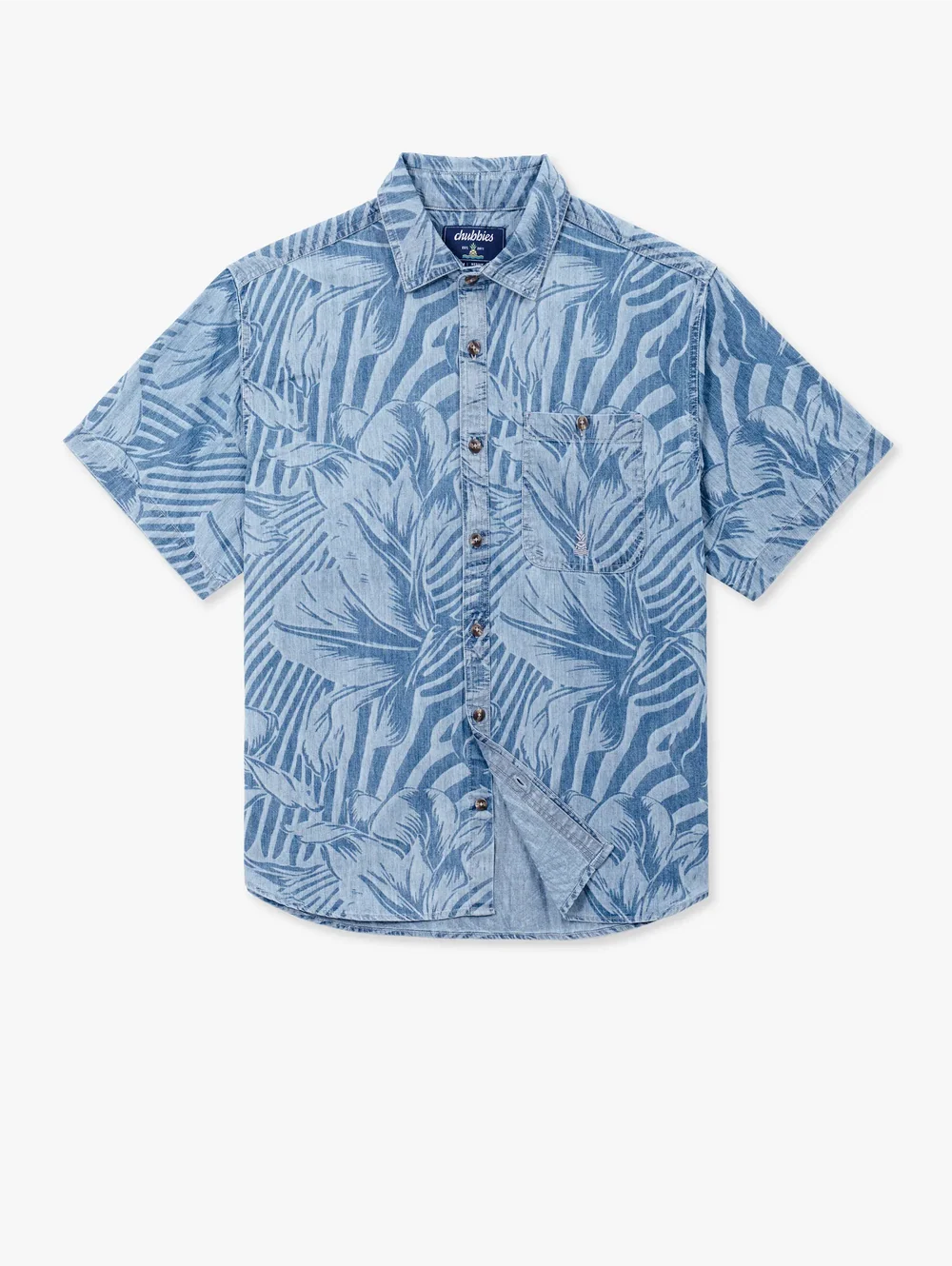 The Denim Leaf (Dock Shirt) - Image 7 - Chubbies Shorts