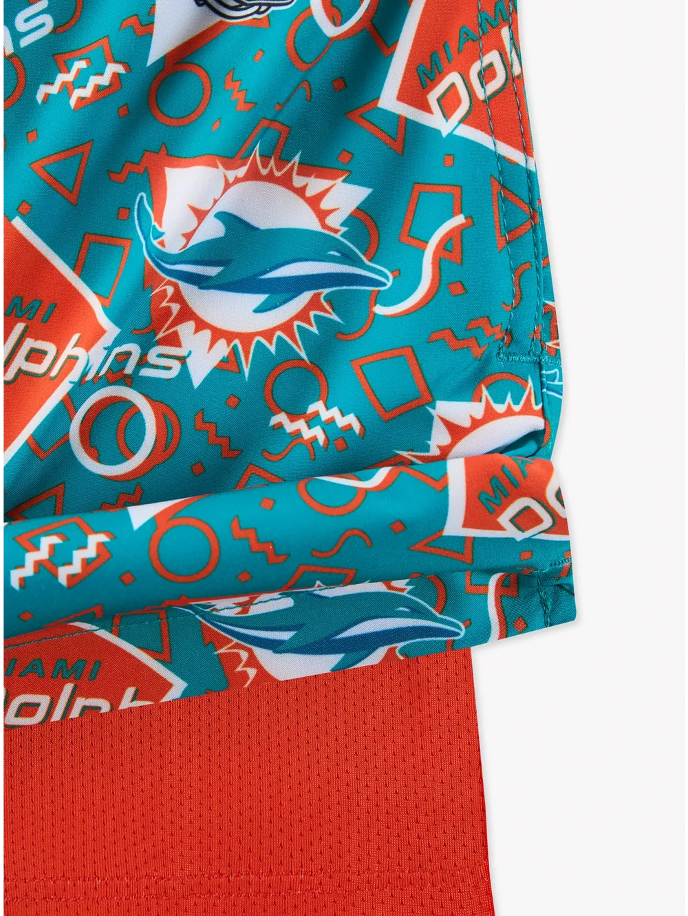 The Dolphins Game Day Fit (Boys Classic Lined Trunk) - Image 3 - Chubbies Shorts