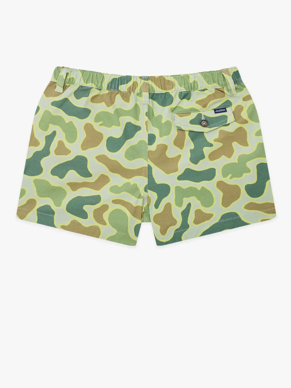 The Duck & Covers (Boys Originals)- Green - Image 4 - Chubbies Shorts
