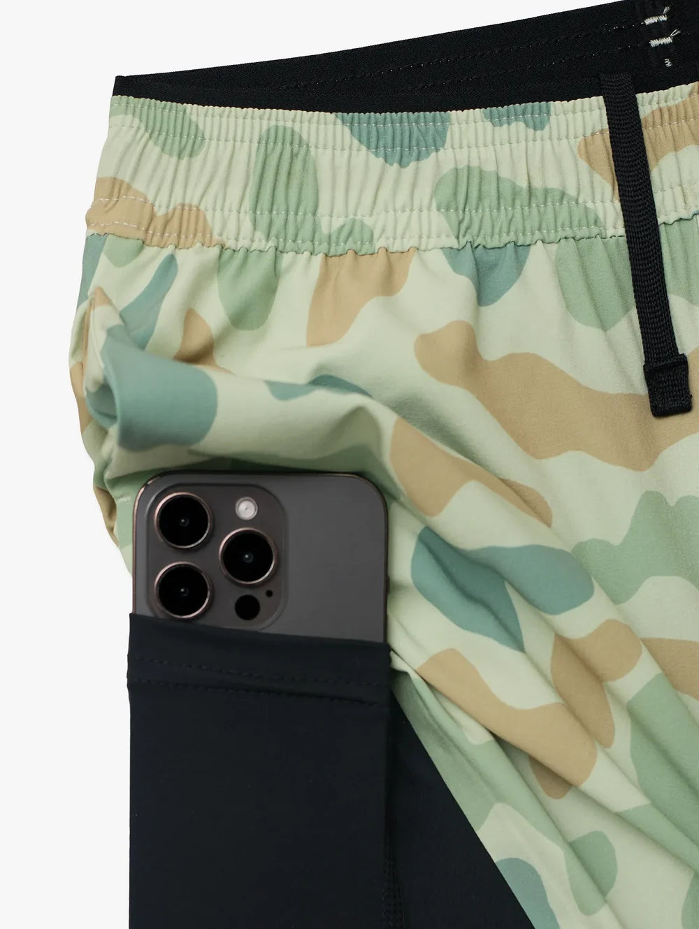 The Duck & Cover (Boys Ultimate Training Short)- Green - Image 3 - Chubbies Shorts