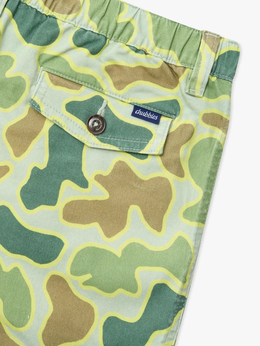 The Duck & Covers (Boys Originals)- Green - Image 2 - Chubbies Shorts