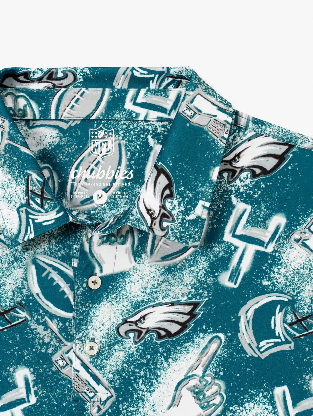 The Eagles First Round Fit (Polo) - Image 2 - Chubbies Shorts
