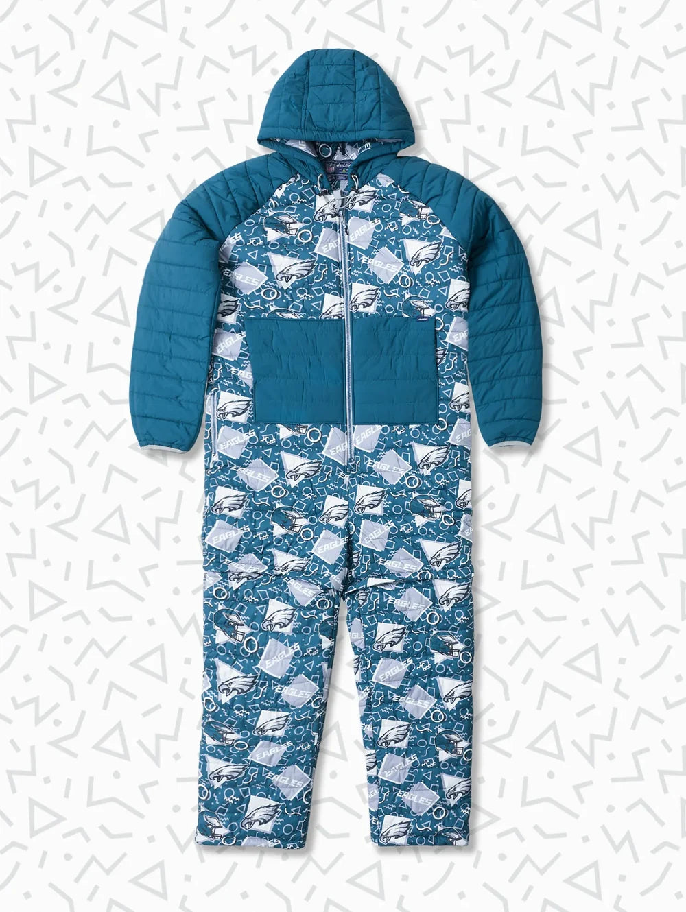 The Eagles Game Day Fit (NFL Puffer Chubbsie) - Image 1 - Chubbies Shorts