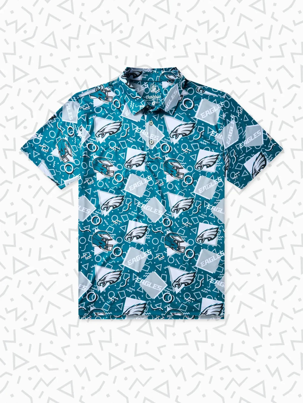 The Eagles Game Day Fit (Performance Polo) - Image 1 - Chubbies Shorts