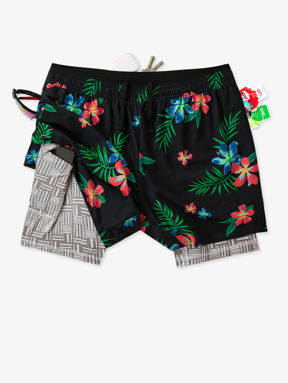 The Electric Flowers 5.5" (Ultimate Training Short) - Image 2 - Chubbies Shorts