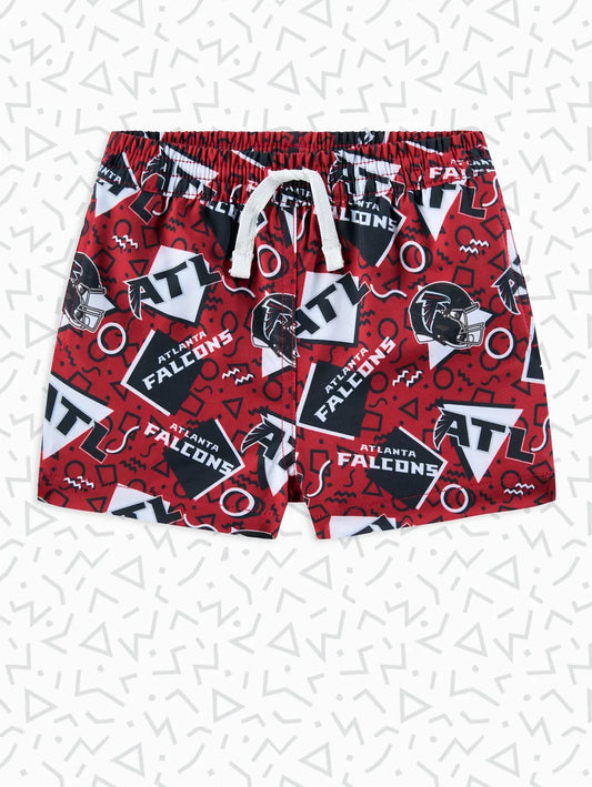 The Falcons Game Day Fit (Toddler Swim Trunk) - Image 1 - Chubbies Shorts