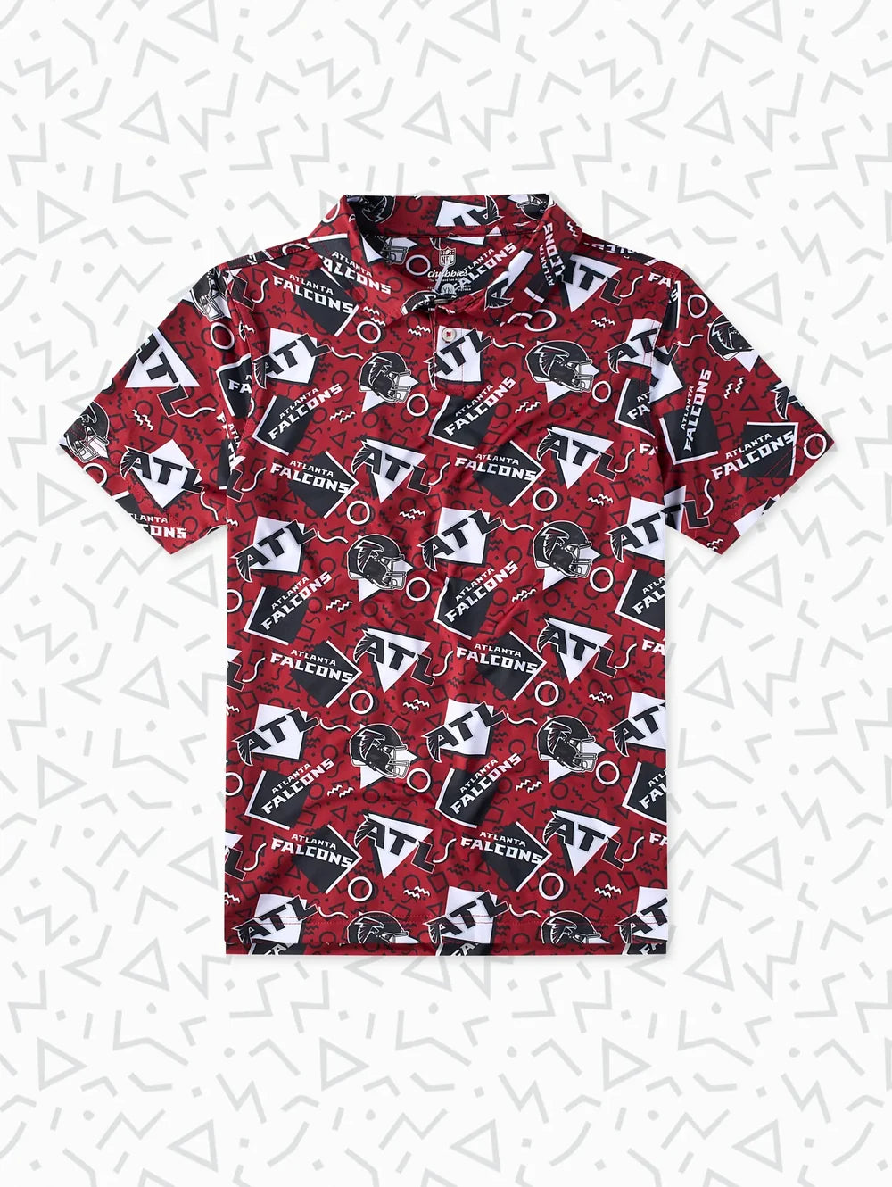 The Falcons Game Day Fit (Boys Performance Polo) - Image 1 - Chubbies Shorts