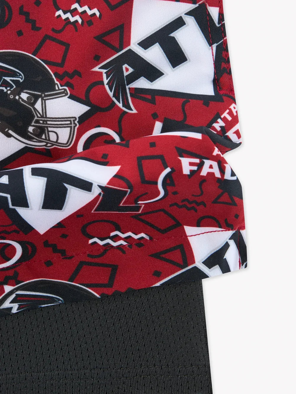 The Falcons Game Day Fit (Boys Classic Lined Trunk) - Image 3 - Chubbies Shorts