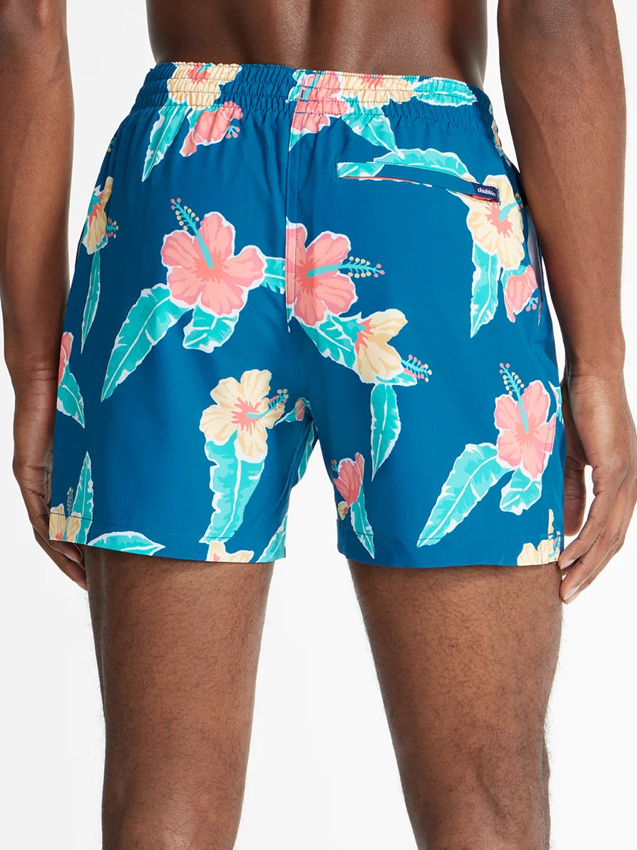 The Floral Reefs 5.5" (Classic Swim Trunk) - Image 2 - Chubbies Shorts