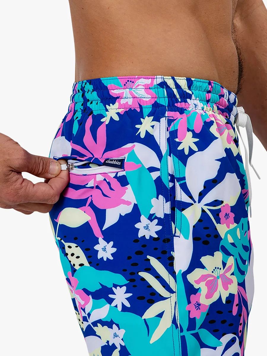 The Floral Surprises 5.5" (Classic Swim Trunk) - Image 4 - Chubbies Shorts