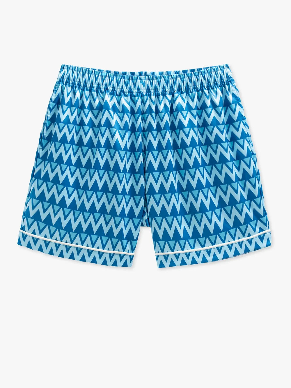 The Fly-Mingos- Blue (Satin Sleep Short) - Image 1 - Chubbies Shorts