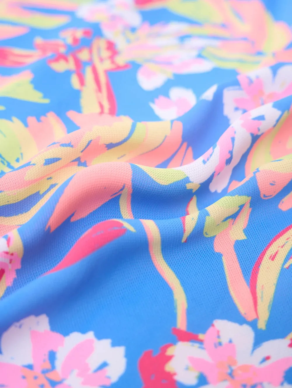 The Garden Glow (Range Polo)- Powder Blues - Image 3 - Chubbies Shorts