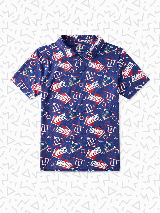 The Giants Game Day Fit (Boys Performance Polo) - Image 1 - Chubbies Shorts