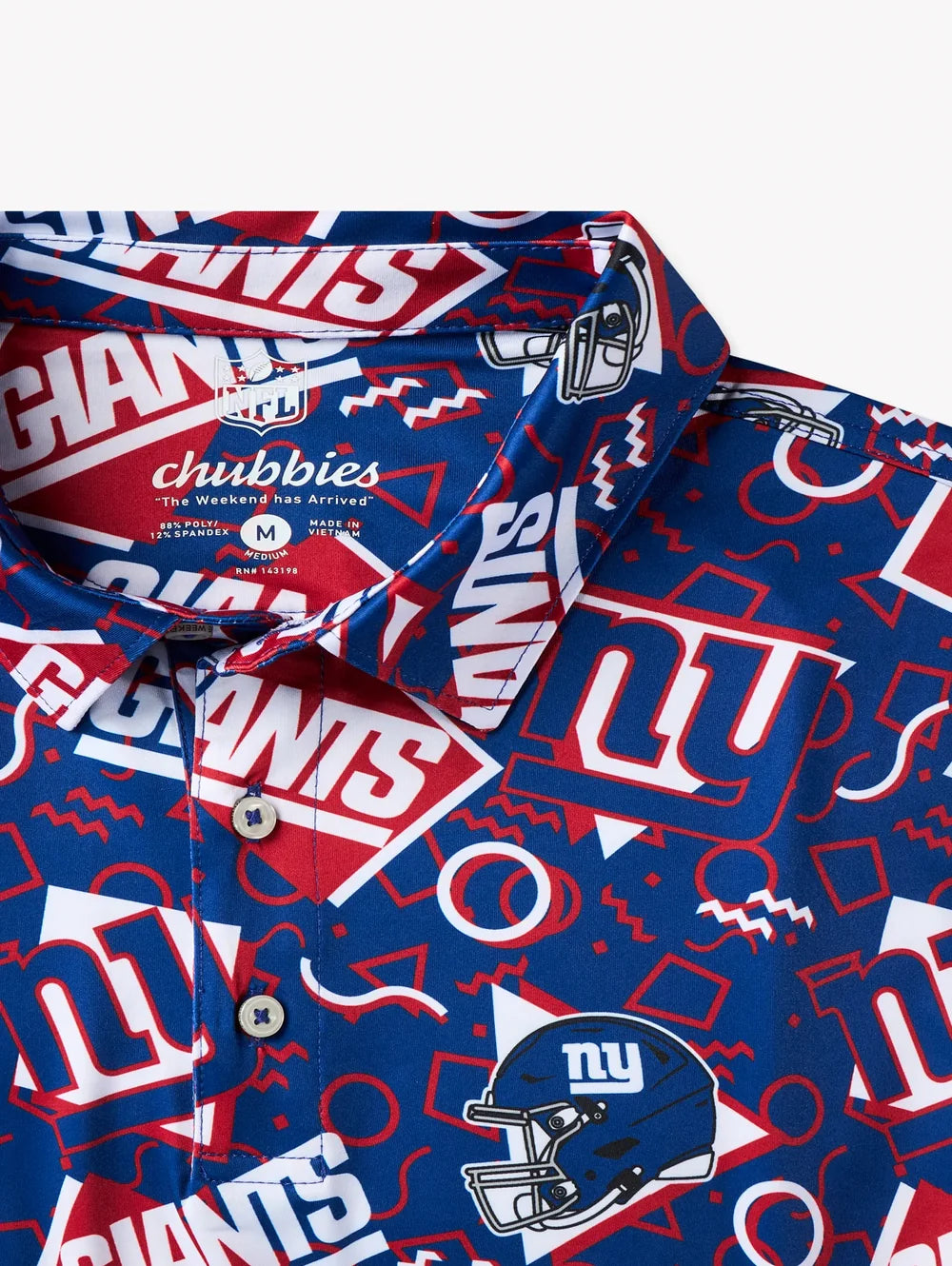 The Giants Game Day Fit (Performance Polo) - Image 2 - Chubbies Shorts