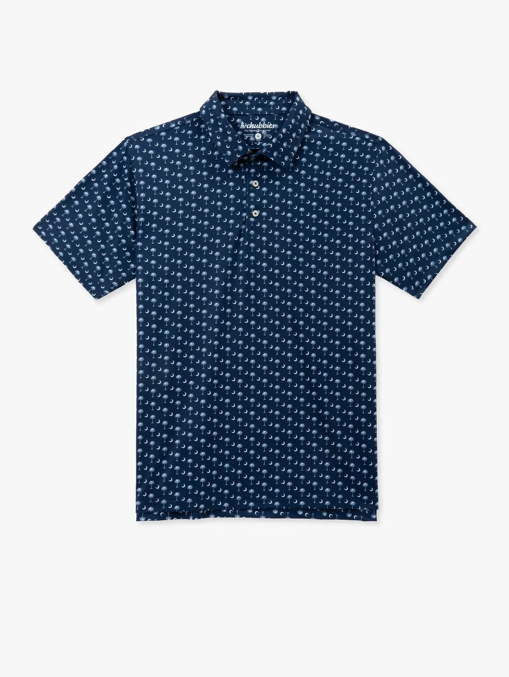 The Goodnight Palmetto Moon (Performance Polo) - Image 1 - Chubbies Shorts