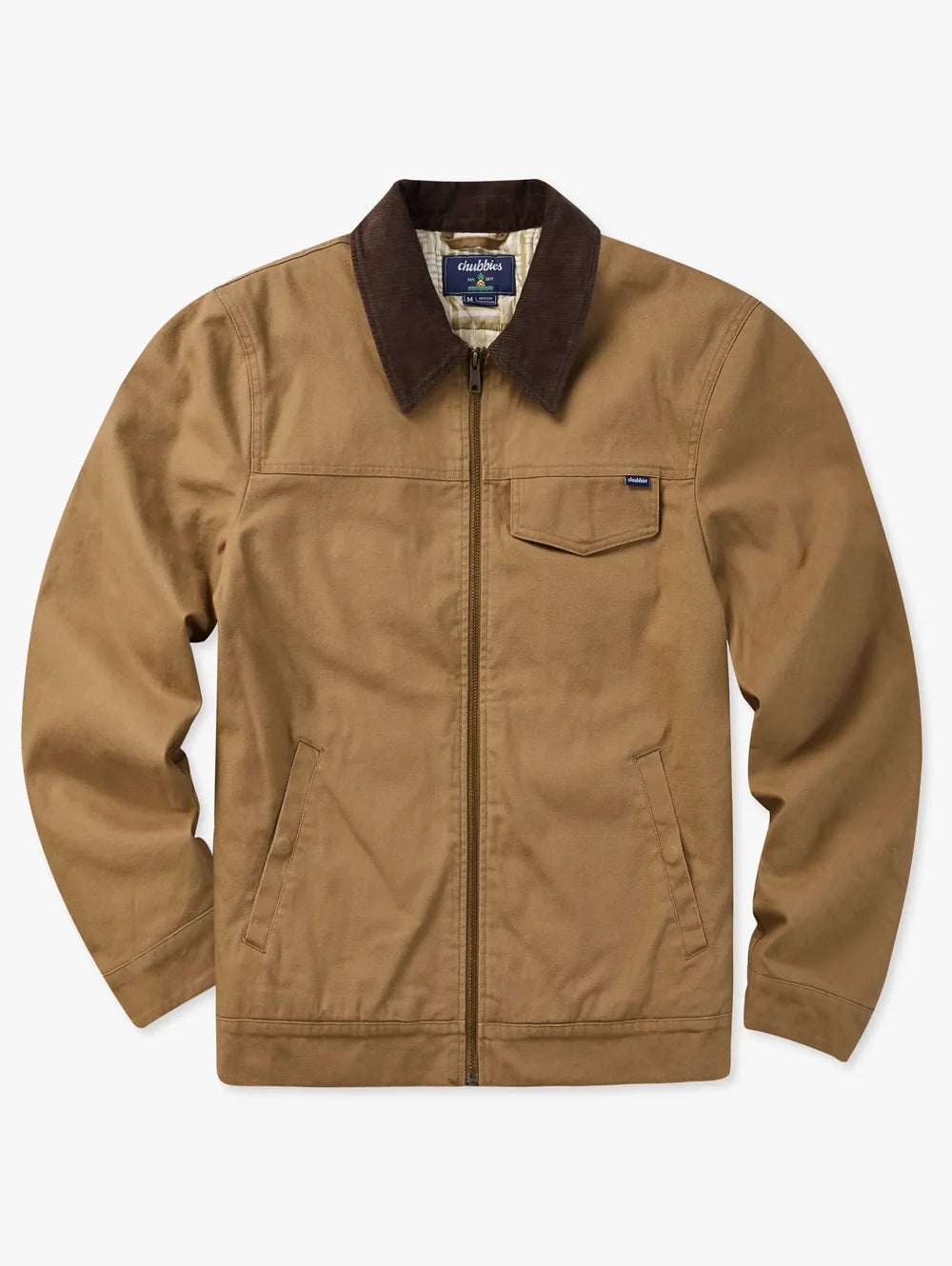 The Harvester (Full-Zip Canvas Jacket) - Image 1 - Chubbies Shorts