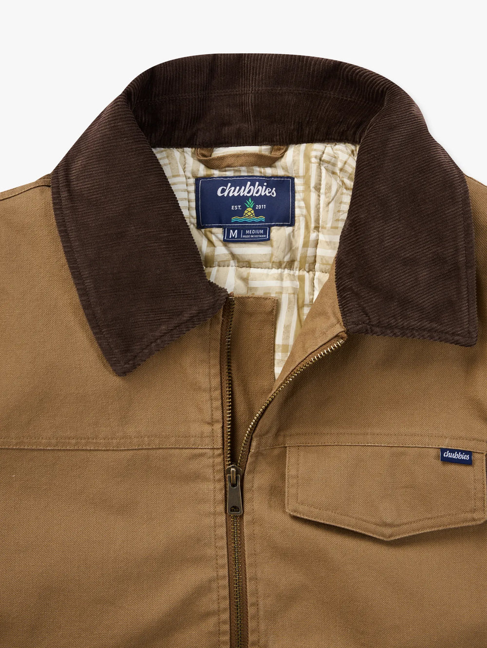The Harvester (Full-Zip Canvas Jacket) - Image 2 - Chubbies Shorts