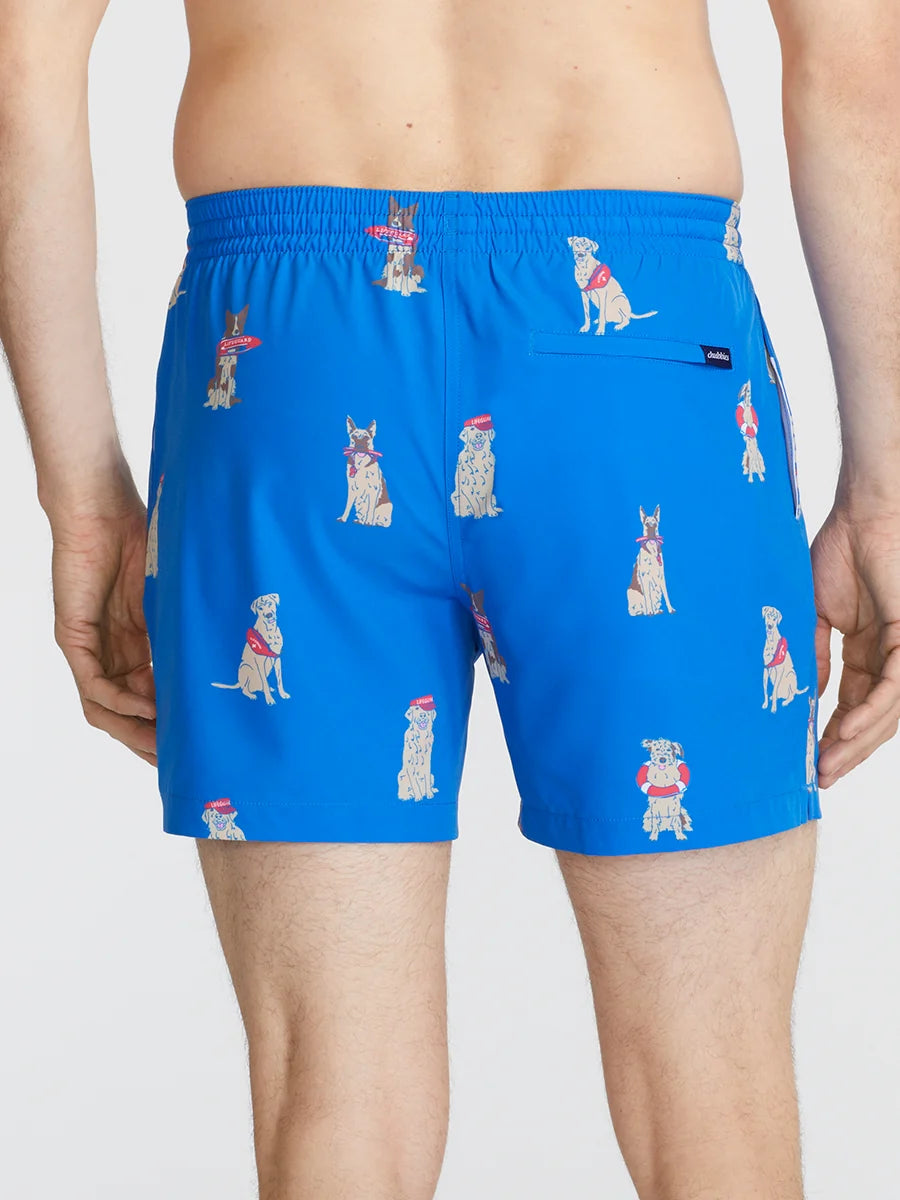 The I Let The Dogs Outs 5.5" (Classic Swim Trunk) - Image 2 - Chubbies Shorts