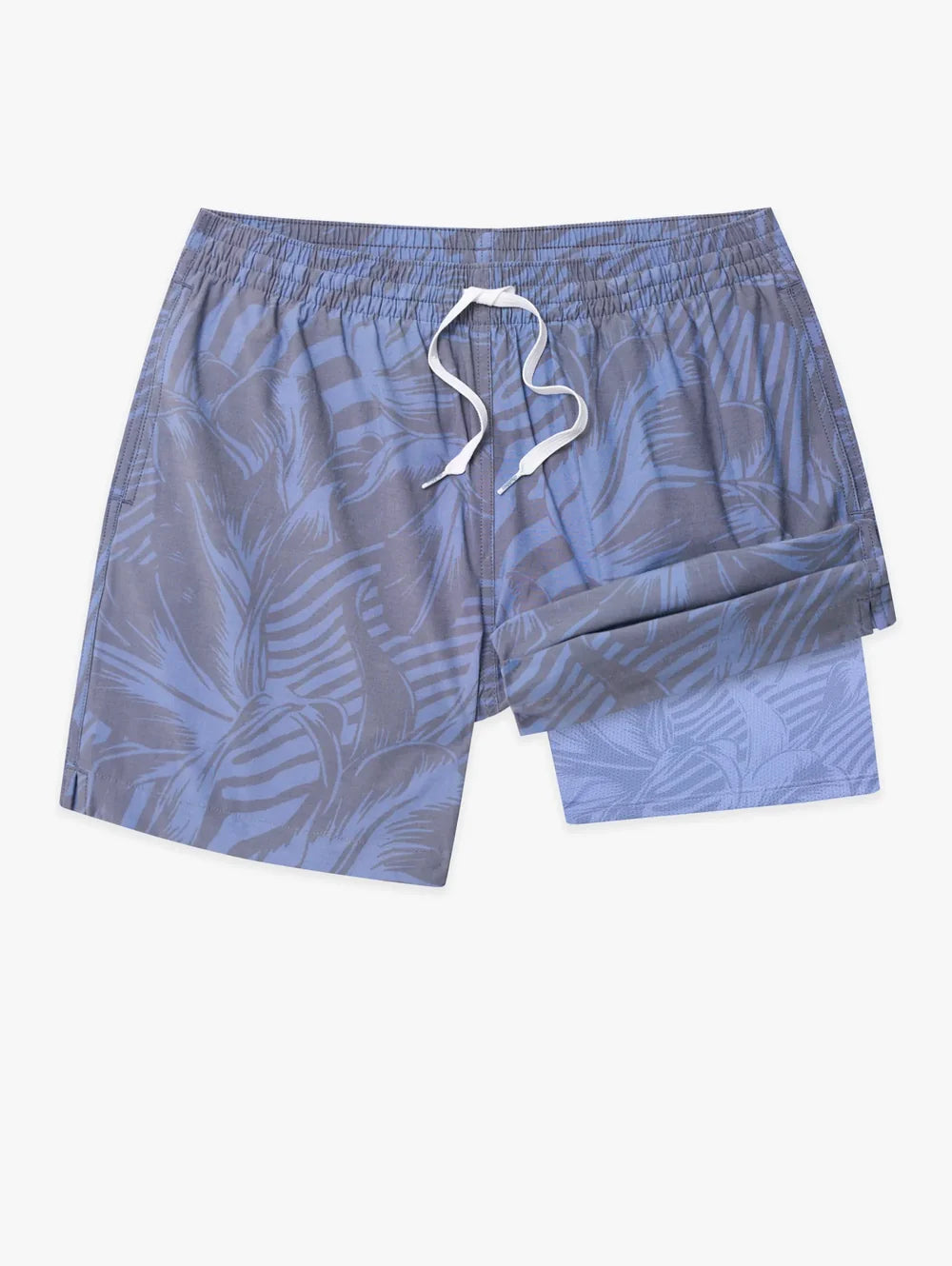 The Indigo Crazies 5.5" (Classic Lined Swim Trunk) - Image 1 - Chubbies Shorts
