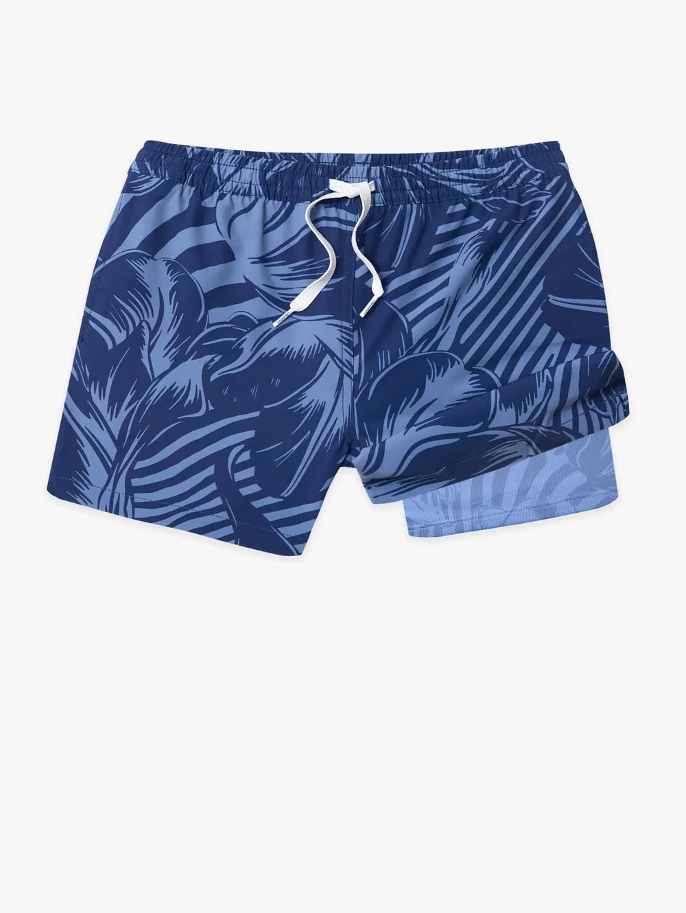 The Indigo Crazies (Boys Lined Swim Trunk) - Image 1 - Chubbies Shorts