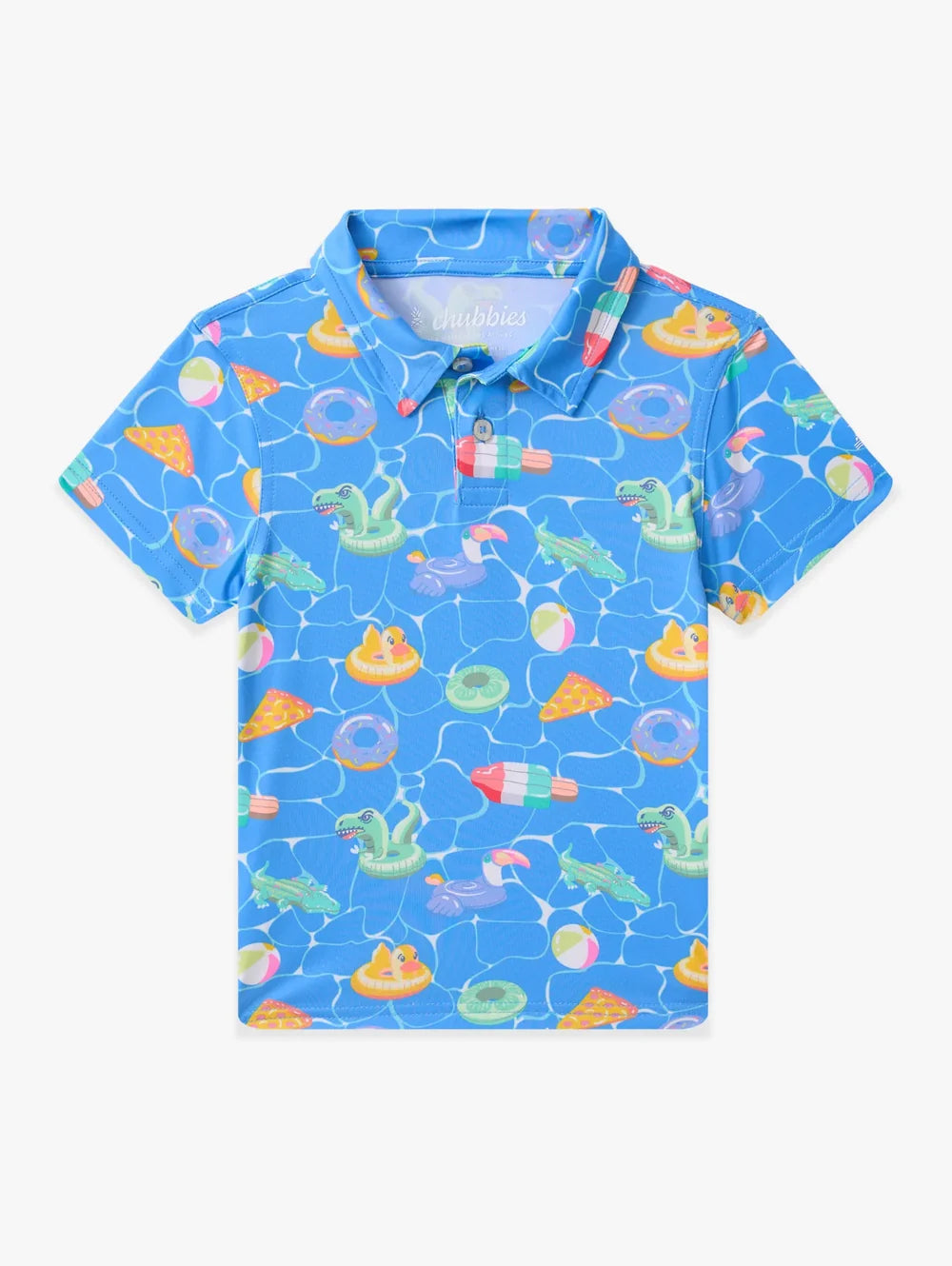 The Lil Cannonball Crew (Toddler Performance Polo) - Image 1 - Chubbies Shorts